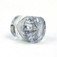 luxury Acrylic diamond cosmetic jar with Acrylic lid