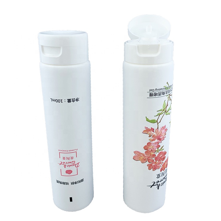 30ml 50ml 75ml 150ml 200ml white mask pe tube facial cleanser tube hand cream tube packaging